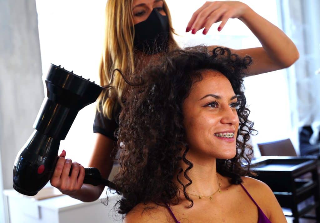 Secado del cabello con el método curly-Productos método curly